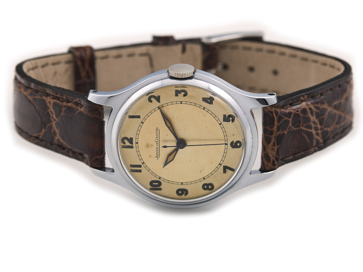 Jaeger LeCoultre Cal.478 C 1953 Steel Vintage Watch Centre