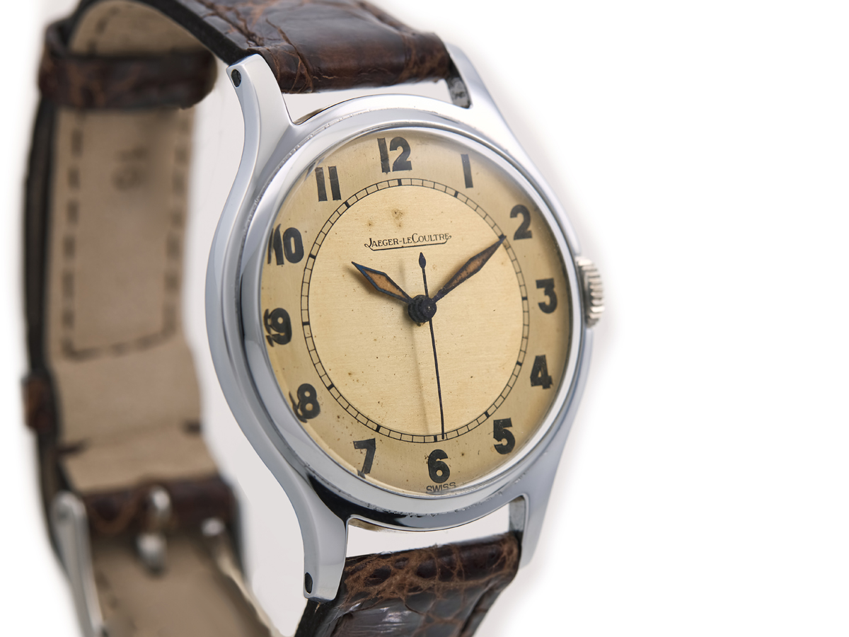 Jaeger LeCoultre Cal.478 C 1953 Steel Vintage Watch Centre