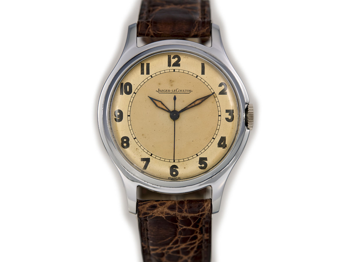 Jaeger LeCoultre Cal.478 C 1953 Steel Vintage Watch Centre