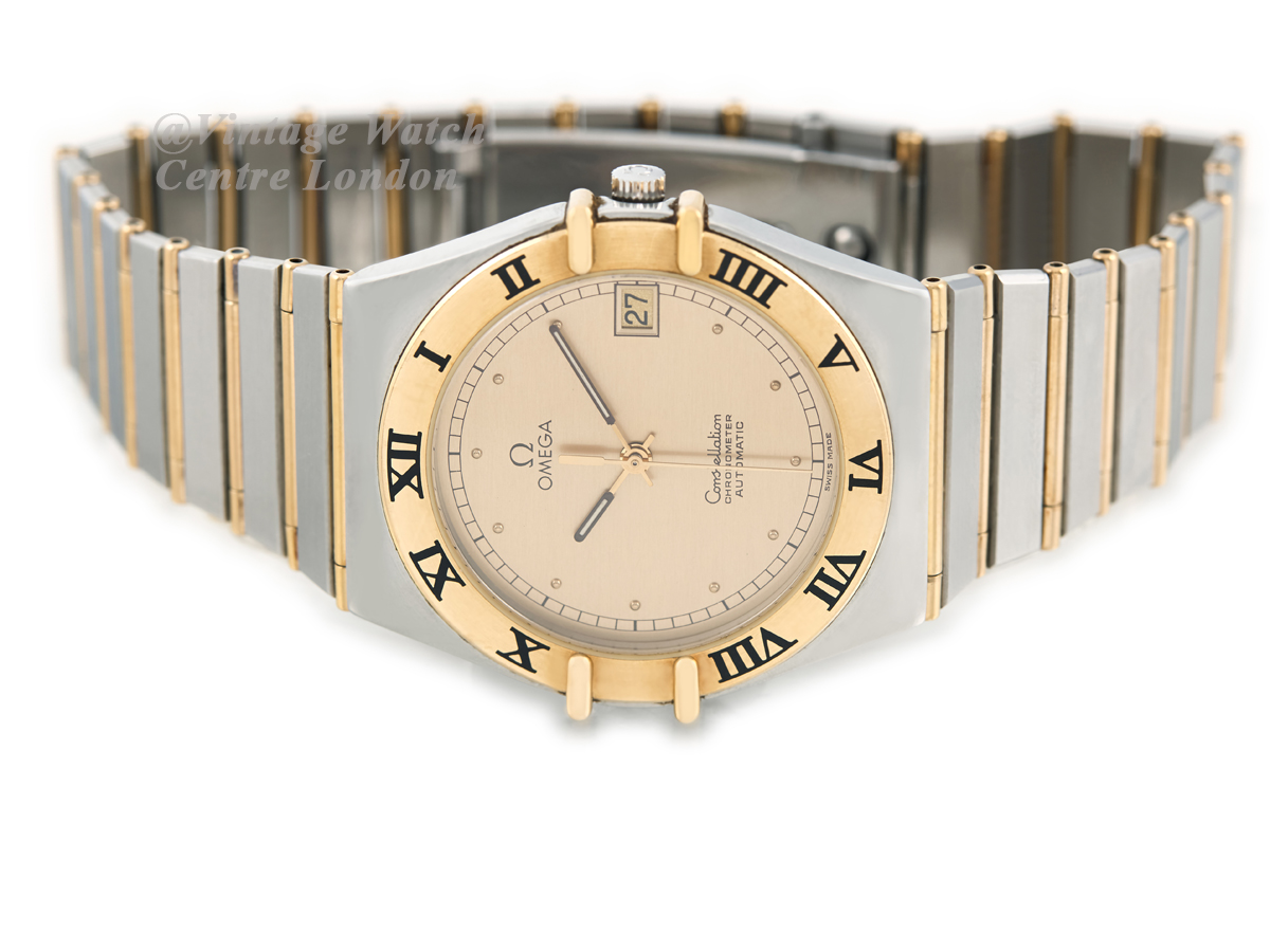 Omega Constellation Cal.1111 1985 Steel and Yellow Gold | Vintage Watch  Centre