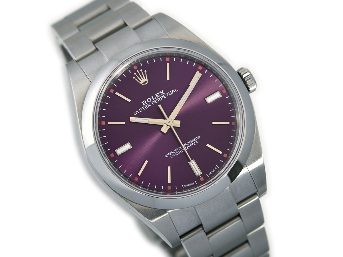 Rolex oyster best sale perpetual grape