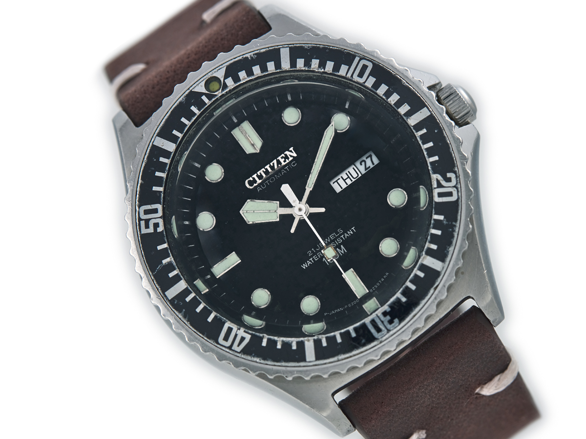 Citizen Automatic Day Date Divers Watch 1979 | Vintage Watch Centre